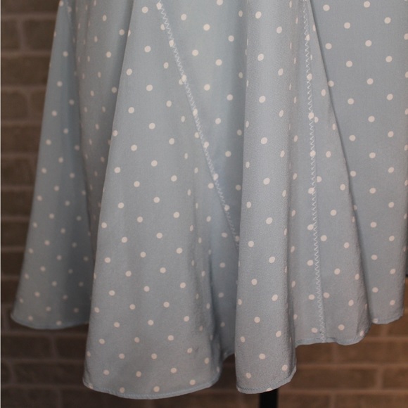 Susan Bristol vintage polka-dot pleated skirt - Picture 2 of 6